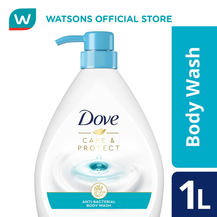 Dove Antibacterial Body Wash Care & Protect 1000ML Lazada PH