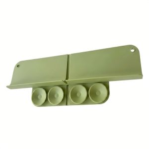 EDHO5 Suction Cup Base Silicone Sink Splash Guard Foldable Waterproof Water Blocking Board Corner Protection Oil-Proof Folding Water Blocking Kitchen Use