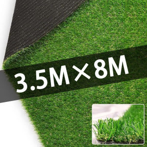 Karpet Rumput Tiruan Rumput Buatan DIY Karpet Rumput Dinding Dalam atau Luar Ruangan untuk Taman Halaman Belakang Hewan Peliharaan