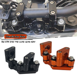Handlebar Riser Bar Mount Handle Clamp Bracket Shock Absorber Stabilizer for KTM 790 390 1190 1290 Adventure ADV 2020 2021 2022