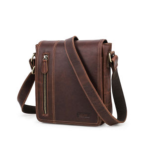 CONTACT'S Genuine Leather Business Mens Shoulder Bag: A Comprehensive Guide