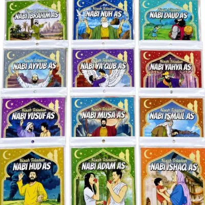 Buku Cerita Islami Kisah Nabi Teladan Quran Full Colour Buku Muslim Anak
