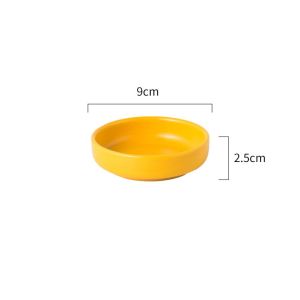 DecoRaya Piring Seramik Kek Sos Waffle Buah Bahan Masak Tebal Ceramic Dessert Plate Sauce Dish Snack Saucer Dipping Bowl Appetizer Tray Durable Kitchenware Dining Tableware Accessories Modern Design 哑光陶瓷蛋糕碟子调味碟子 DR