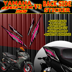 YAMAHA AEROX155 V3 SIDE BACK STICKER / YAMAHA AEROX155 STICKER DECALS