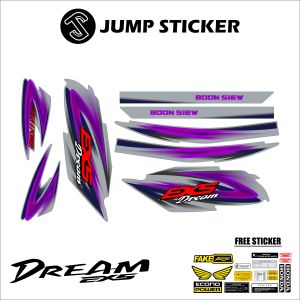 Stiker Striping Dream EX5 - astrea star - Prima - 1981 - 1993 grafis variasi 018