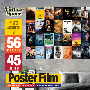Poster Dinding A6 film/poster film/Poster Aesthetic/ poster kamar