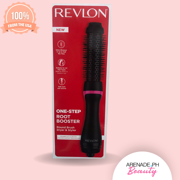 Revlon One-Step Root Booster Round Brush Dryer Styler 120 Volt Lazada PH