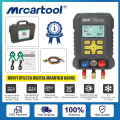 【MRCARTOOL DUOYI DY522A】Digital Manifold Gauge Air Conditioning Refrigerant Vacuum Pressure Temperature Tester HVAC Supercooling/Superheating Test. 