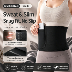 Waist Slimmer Body Shaper Waist Fat Burning Slimming Belt Fitness Waist Trainer Adjustable Looseness