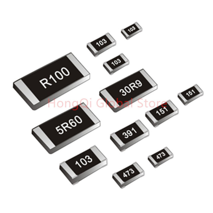 【NEW】 100Pcs 1206 5 SMD Resistor 0R 10M 1/2W 0 1 10 100 150 220 330