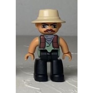 MALOTOYS - MNTL Magnetic Figure Per Pcs People Orang-orangan Policeman Farmer Magnet Figurine 4pcs Mini Bricks Building Bocks Figure Mainan Edukasi Anak Compatible Connectix Magna Tiles Malo Toys