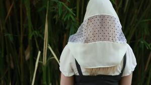 Phong cách màu đen voan ren bọc phụ nữ thanh lịch headscarf Breathable Khăn choàng mềm cho trang phục giản dị