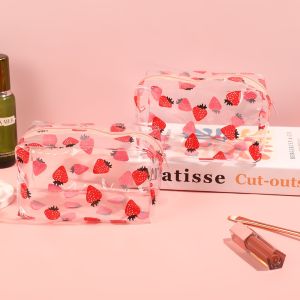 Cosmetic Bag Storage Portable Color Large Capacity Pursuing Comfort Practicality Applicable Scenes