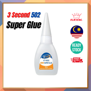 V-tech 3 Second 502 Super Glue  / Super Glue 502 / Gum Cepat Kering 3 Saat 三秒快干胶水 20g