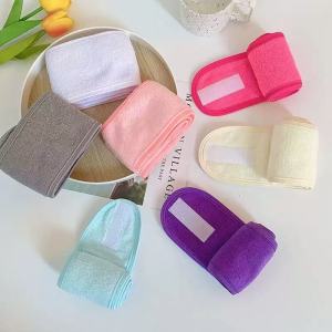 SERENEGLOW Ultra-Soft Flannel Headband for Women - Sweat Absorbing Non-Slip Yoga & Makeup Cap with Adjustable Closure