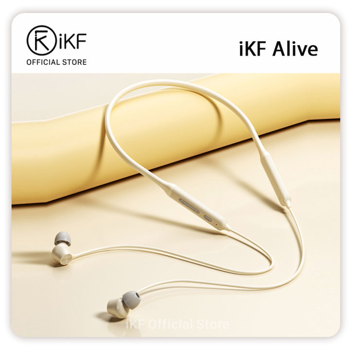 iKF Alive Magnetic Neckband Earphone ANC Active Noise Reduction