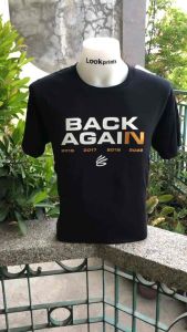 Back Again Steph Curry  Steph Curry Night Night  Golden State Warriors Back Again Champ T-shirt