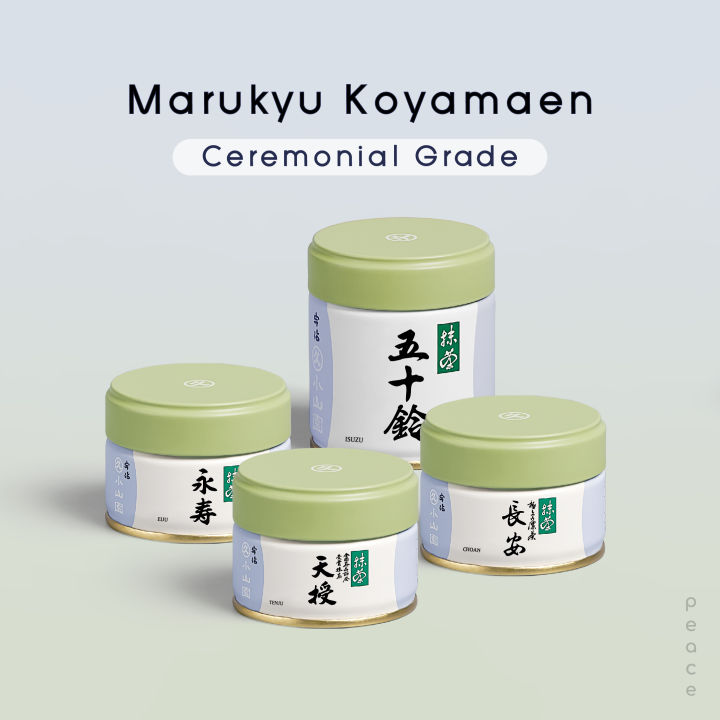 Marukyukoyamaen Matcha ceremonial grade มัทฉะเกรดพิธี Lazada.co.th