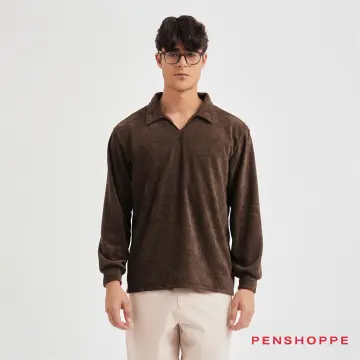 Penshoppe long sleeve polo best sale