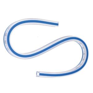 Bendable Drawing Ruler Double Side Scale Ruler Professional Architectural Drafting Tool For Drawing Drafting Sewing