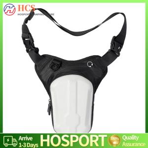 【HCS】Motorbike Hip Bum Pack Bags Hard Shell Waist Leg Bag Waterproof Multifunctional Mobile Phone Purse for Riding Cycling