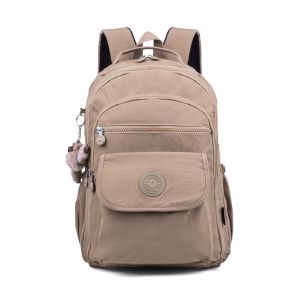 DEOBAGS - Ransel Wanita Large Laptop 15 inc Tas Sekolah Ransel Tas Nylon Waterproof KP 009108