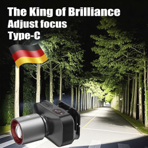 Headlight Flashlight Led Usb Rechargeable Waterproof Induction Headlamp Outdoor Camping