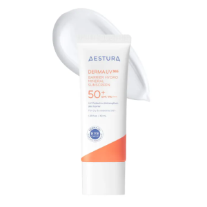 【SG Local Stock】 Aestura Derma UV 365 Barrier Hydro Mineral Sunscreen 40ml SPF 50+ PA++++ / Barrier Hydro Mineral / Red Calming Tone-Up Sunscreen - Sun Block