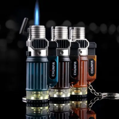 COD BOSKU Korek Api Gas Bara Chunfa Pocket Torch dapat dikunci apinya dan diisi ulang