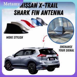 Car Antenna Modification Accessories Shark Fin Antenna Radio Aerials Roof Decoration Automobile Styling Reception Signal No Drilling Required accessories kereta