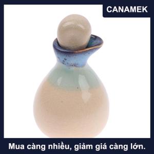 【CANAMEK】 Chai tinh dầu thơm bằng gốm hộp đựng rỗng hương liệu 60ml
