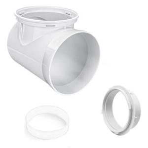 90 Degree Exhaust Hose for Dryer Broad Dryer Vent Adapter Dryer Duct Wall Plate Hose Extension Connector Vent Adapter