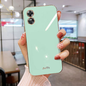 เคส OPPO A79 A78 A18 A38 A58 A98 5G A17k A17 ล่าสุด หรูหรา สีมาการอง การออกแบบชุบยาง เคสใส่โทรศัพท์แบบนุ่ม OPPO A79 5G ฝาครอบโทรศัพท์