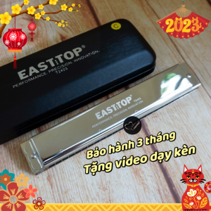 🎶Kèn Harmonica 24 lỗ tone Am🎵Tremolo Easttop T2403 version 2 (có tone thứ)