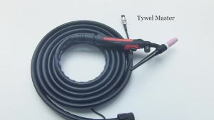 Professional 180A WP17FV TIG Welding Torch WP17 4m 13ft Integrated Air Cooled Flexible Handle Valve for TIG Welder