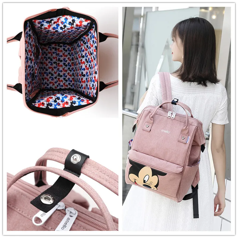 Anello Bags for Women New Arrival Anello Mickey Mouse Bagpack
