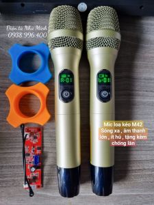 Mic Loa Kéo cao cấp M42 HP - Chống hú cao - Âm Thanh hay