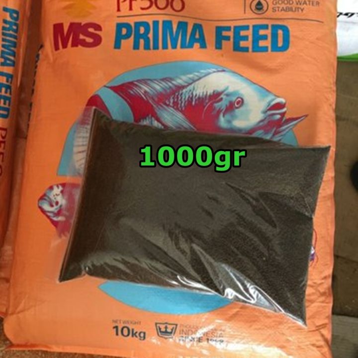 Fish pellets PF 500 repack 1 kg feed seeds larval fish Hickey Guppy ...