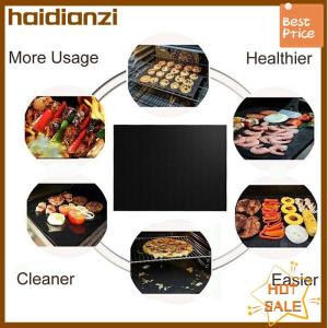 haidianzi Reusable Non-stick BBQ Grill Mat Barbecue Baking Liners Kitchen Tool
