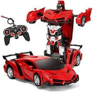 Kartun Mobil Robot / Mobil Mobilan Robot Robot / Mainan Anak Remote Control / Robot jadi Mobil RC