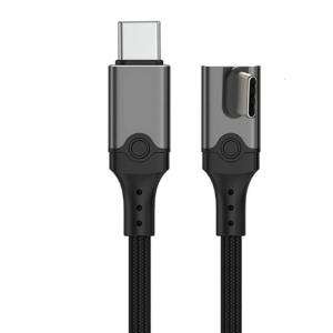 Lightweight USB 5.0 Cable Support 240W Power Delivery and 80Gbps Data Type C Double Male Charging Cord for Laptops
