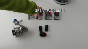 4Pcs/set 4 Size Options Fishing Reel Spool Belt Elastic Fishing Reel Protections Nylon Band Fishing Tackle Accessory