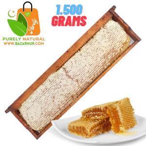 HONEYCOMB FROM HIVE TO TABLE (1.500G) 100% PURE NATURAL AUTHENTIC RAW HONEY | MADU SARANG LEBAH ASLI | مشط العسل | 蜂窝