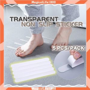 Transparent Anti Slip Sticker Anti-skid Safety Strip Floor Sticker Shower Stickers Adhesive Tape Stripe Bathroom Kitchen