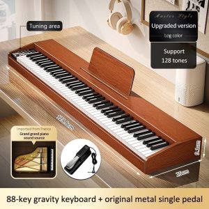 Brett-88key electronic piano portable heavy hammer electronic keyboard piano digital electronic piano