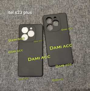 Soft case itel a05s itel vision 5 macaron black case pro case hitam