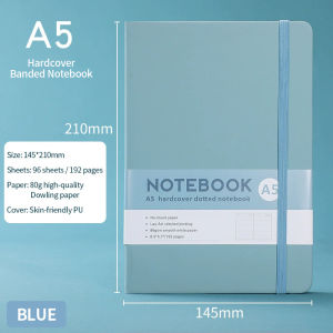TURTLE A5 / B6Journal Notebook – Hardcover PU Leather Student Cut Notebook Office Stationary