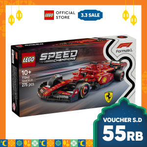 LEGO Speed Champions 77242 Ferrari SF-24 F1 Race Car (275 Pieces) Building Block Toys Bricks