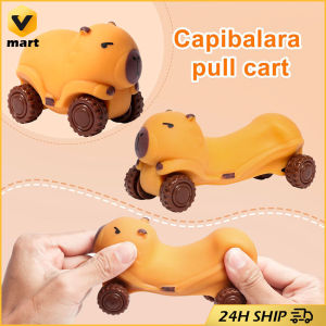 Cute Miniature Action Toy Capybara Cartoon Animal Resin Ornament Micro Landscape Desk Accessories for Decoration Toy Home