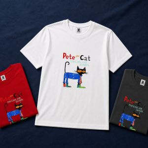 Womens Plus Size Oversized Cute Cat Graphic T-Shirt Quick Dry Breathable Casual Top OM389